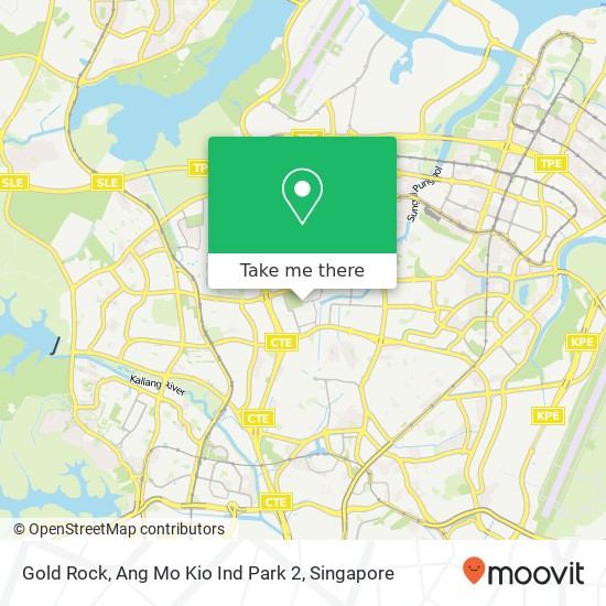 Gold Rock, Ang Mo Kio Ind Park 2 map