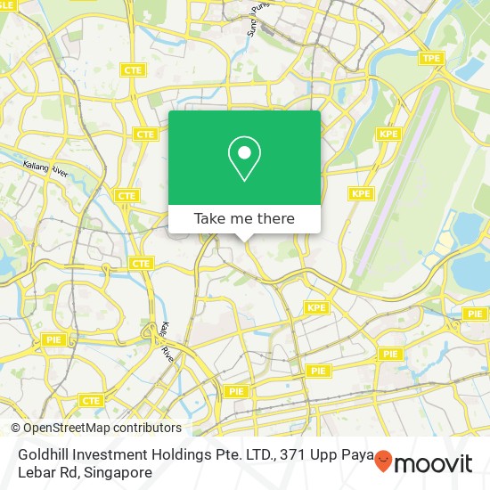 Goldhill Investment Holdings Pte. LTD., 371 Upp Paya Lebar Rd地图