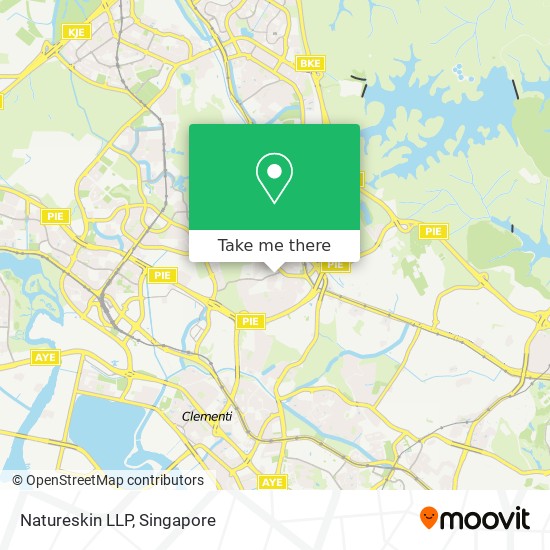 Natureskin LLP map