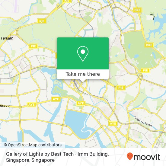 Gallery of Lights by Best Tech - Imm Building, Singapore map