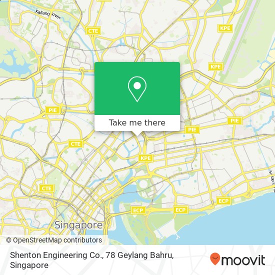 Shenton Engineering Co., 78 Geylang Bahru地图