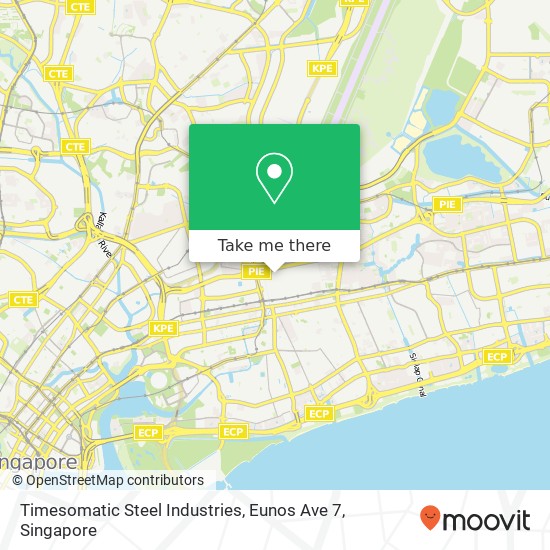 Timesomatic Steel Industries, Eunos Ave 7 map
