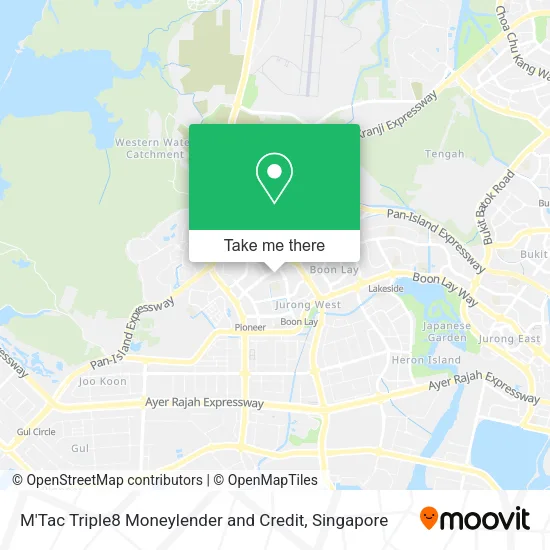 M'Tac Triple8 Moneylender and Credit map