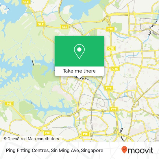 Ping Fitting Centres, Sin Ming Ave map