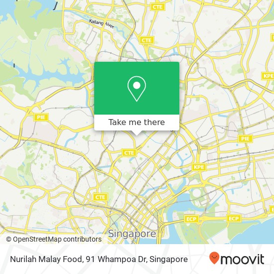 Nurilah Malay Food, 91 Whampoa Dr地图