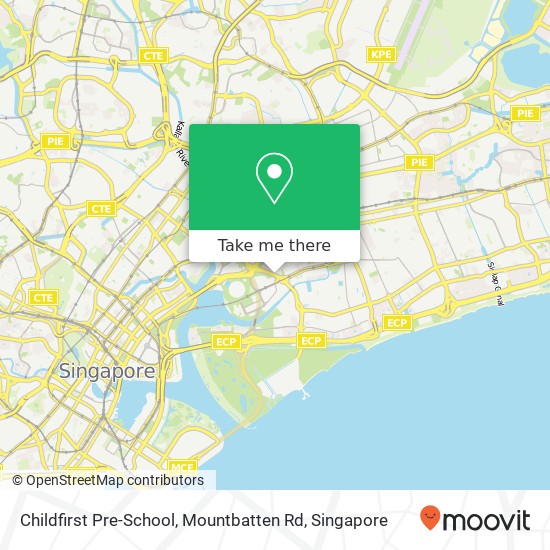 Childfirst Pre-School, Mountbatten Rd map