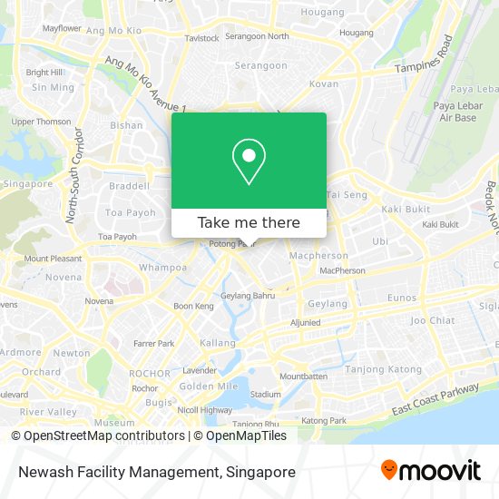 Newash Facility Management map