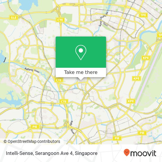 Intelli-Sense, Serangoon Ave 4地图