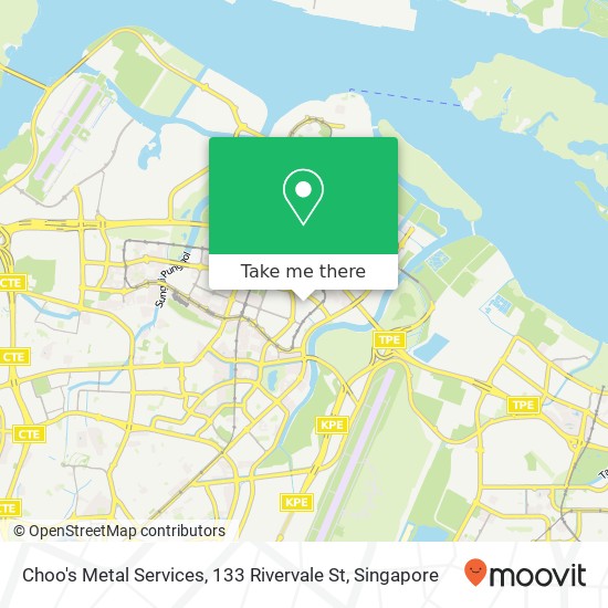 Choo's Metal Services, 133 Rivervale St地图