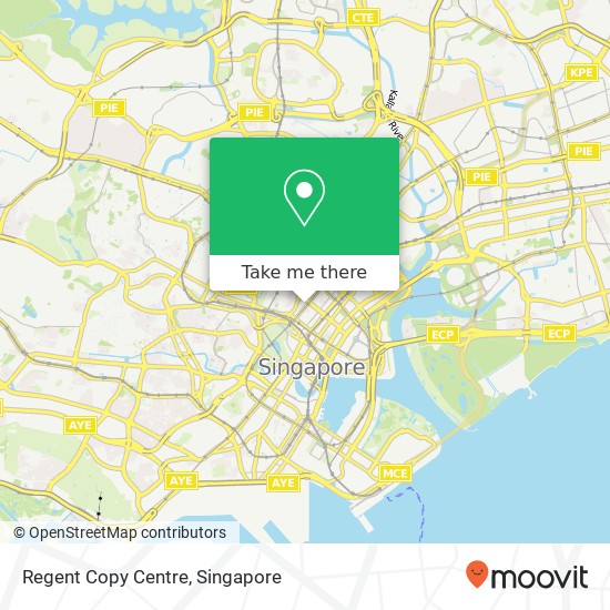 Regent Copy Centre, Singapore map