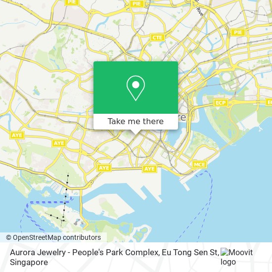 Aurora Jewelry - People's Park Complex, Eu Tong Sen St map