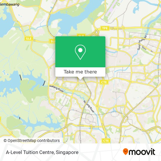 A-Level Tuition Centre map
