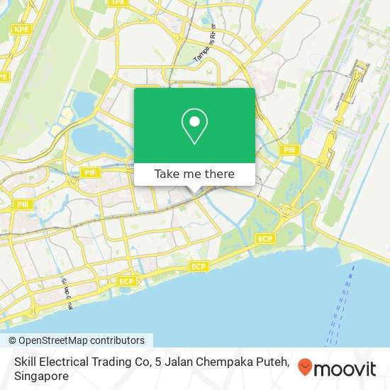 Skill Electrical Trading Co, 5 Jalan Chempaka Puteh map