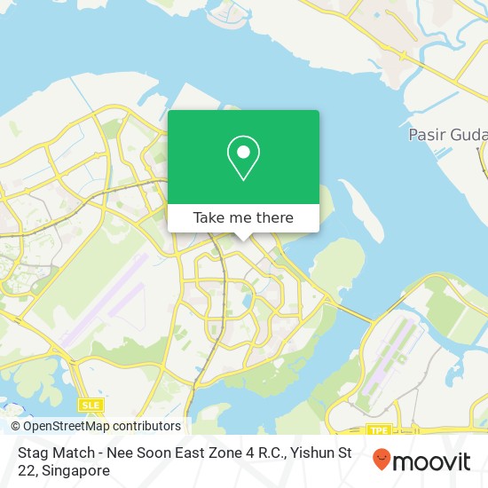 Stag Match - Nee Soon East Zone 4 R.C., Yishun St 22 map