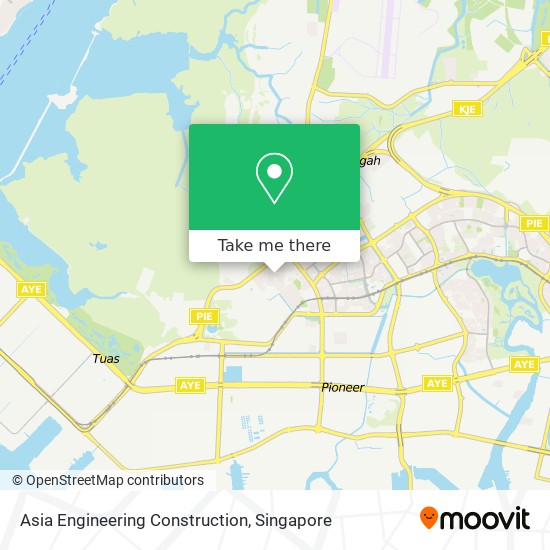 Asia Engineering Construction地图