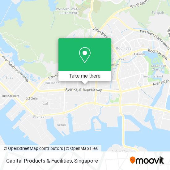 Capital Products & Facilities map