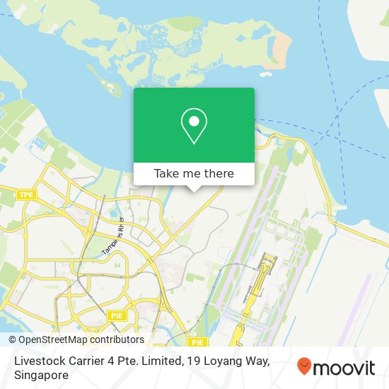 Livestock Carrier 4 Pte. Limited, 19 Loyang Way map