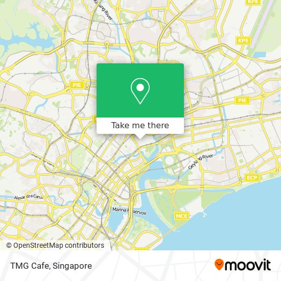 TMG Cafe map