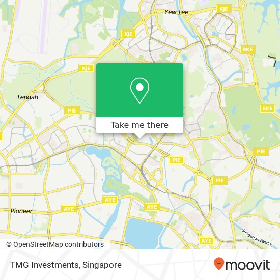 TMG Investments, 171 Bukit Batok West Ave 8 map