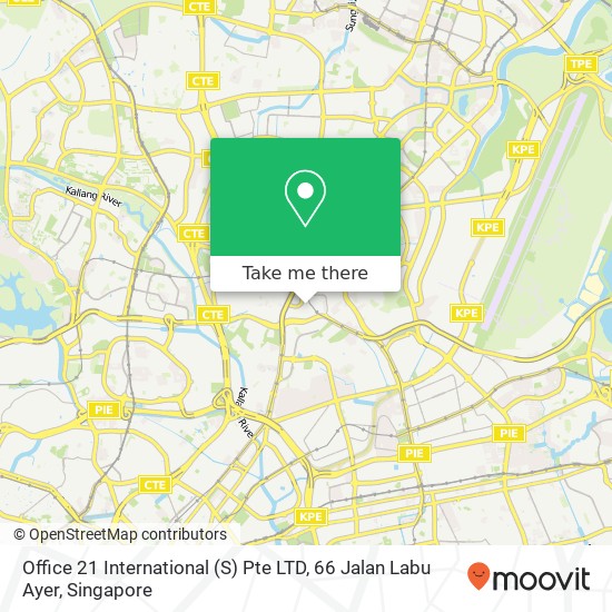 Office 21 International (S) Pte LTD, 66 Jalan Labu Ayer地图