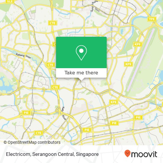 Electricom, Serangoon Central map