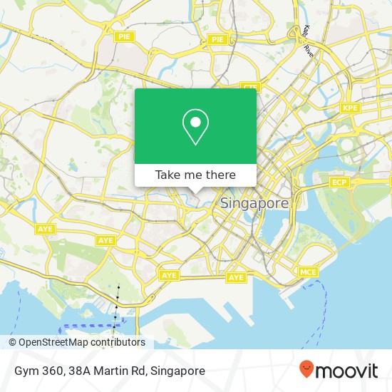 Gym 360, 38A Martin Rd map