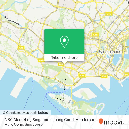 NBC Marketing Singapore - Liang Court, Henderson Park Conn地图