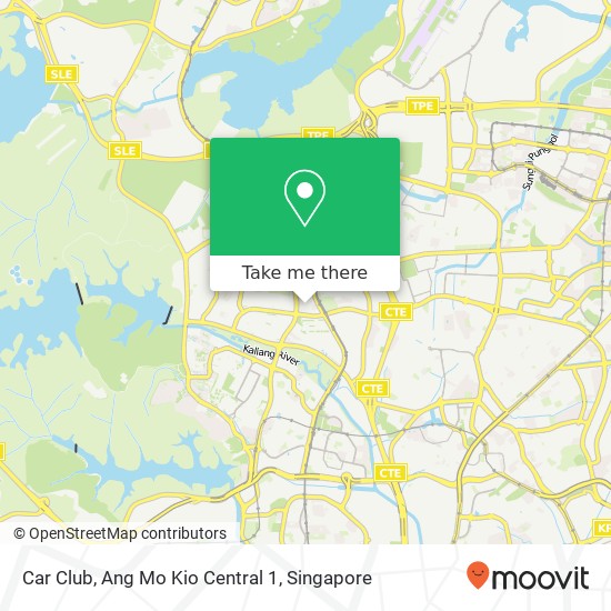 Car Club, Ang Mo Kio Central 1地图