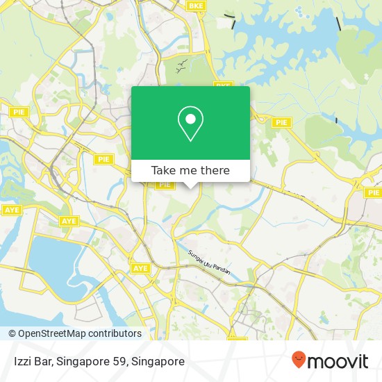 Izzi Bar, Singapore 59 map