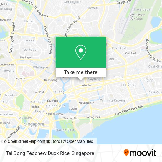 Tai Dong Teochew Duck Rice地图