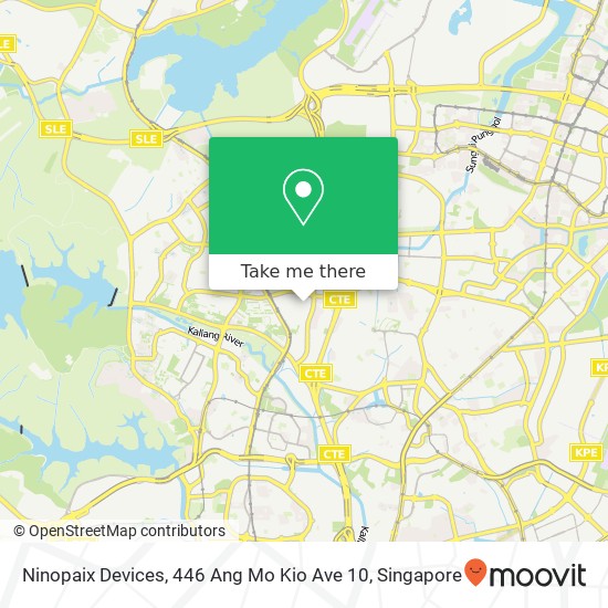 Ninopaix Devices, 446 Ang Mo Kio Ave 10 map