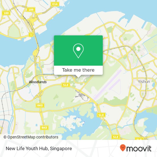 New Life Youth Hub map