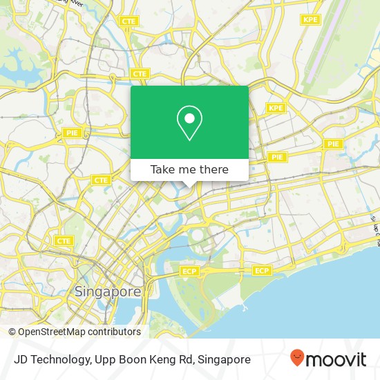 JD Technology, Upp Boon Keng Rd地图