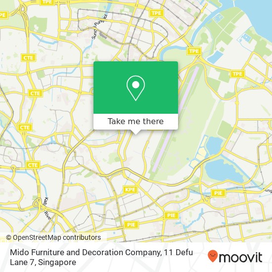 Mido Furniture and Decoration Company, 11 Defu Lane 7 map