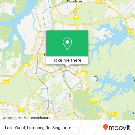 Laila Yusof, Lompang Rd map