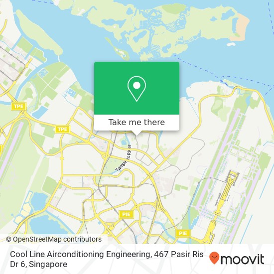 Cool Line Airconditioning Engineering, 467 Pasir Ris Dr 6 map