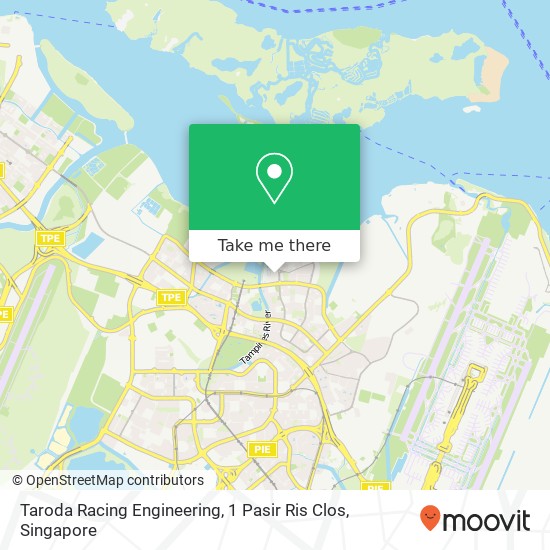 Taroda Racing Engineering, 1 Pasir Ris Clos map