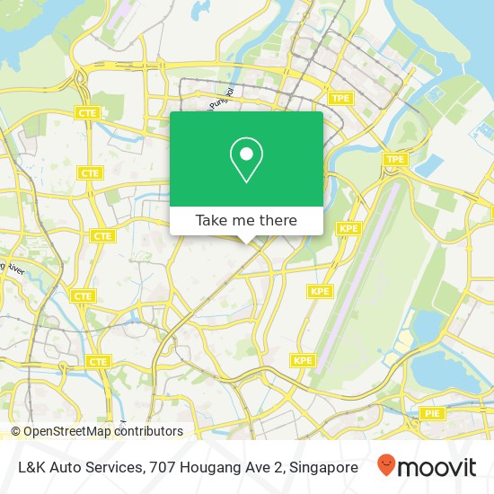 L&K Auto Services, 707 Hougang Ave 2 map