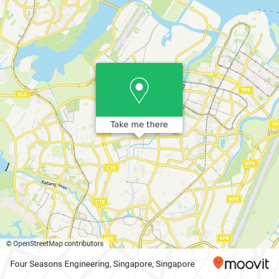 Four Seasons Engineering, Singapore map