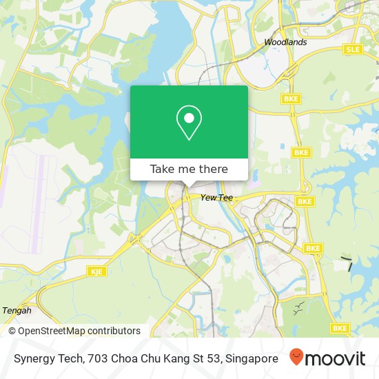 Synergy Tech, 703 Choa Chu Kang St 53地图