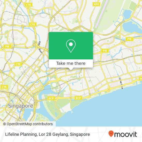 Lifeline Planning, Lor 28 Geylang地图