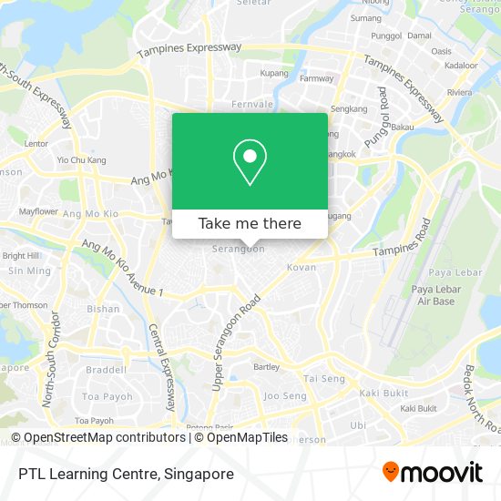 PTL Learning Centre map