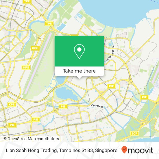 Lian Seah Heng Trading, Tampines St 83 map
