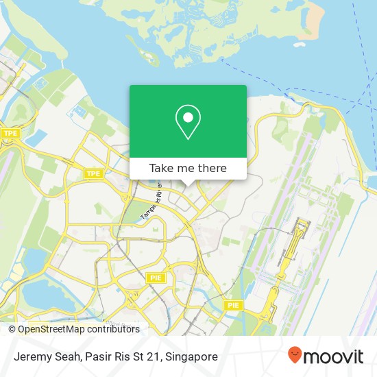 Jeremy Seah, Pasir Ris St 21 map