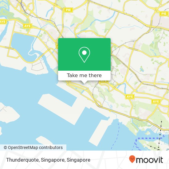 Thunderquote, Singapore map