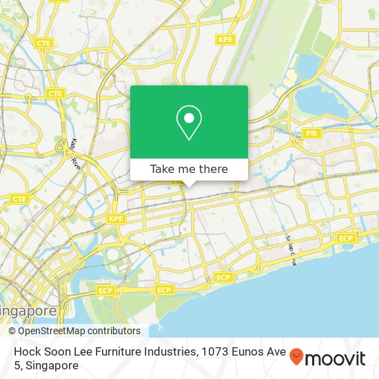 Hock Soon Lee Furniture Industries, 1073 Eunos Ave 5 map