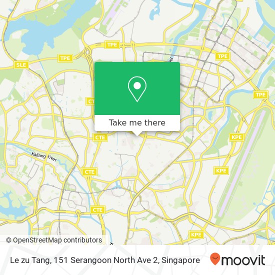 Le zu Tang, 151 Serangoon North Ave 2 map