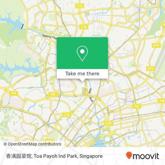 香满园菜馆, Toa Payoh Ind Park map