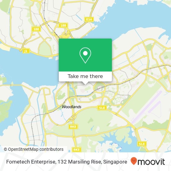 Fometech Enterprise, 132 Marsiling Rise地图