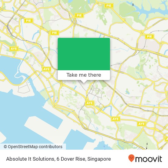 Absolute It Solutions, 6 Dover Rise地图